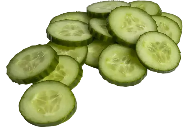 Mini komkommer plak 4mm bak 1kg kist 6 stuks